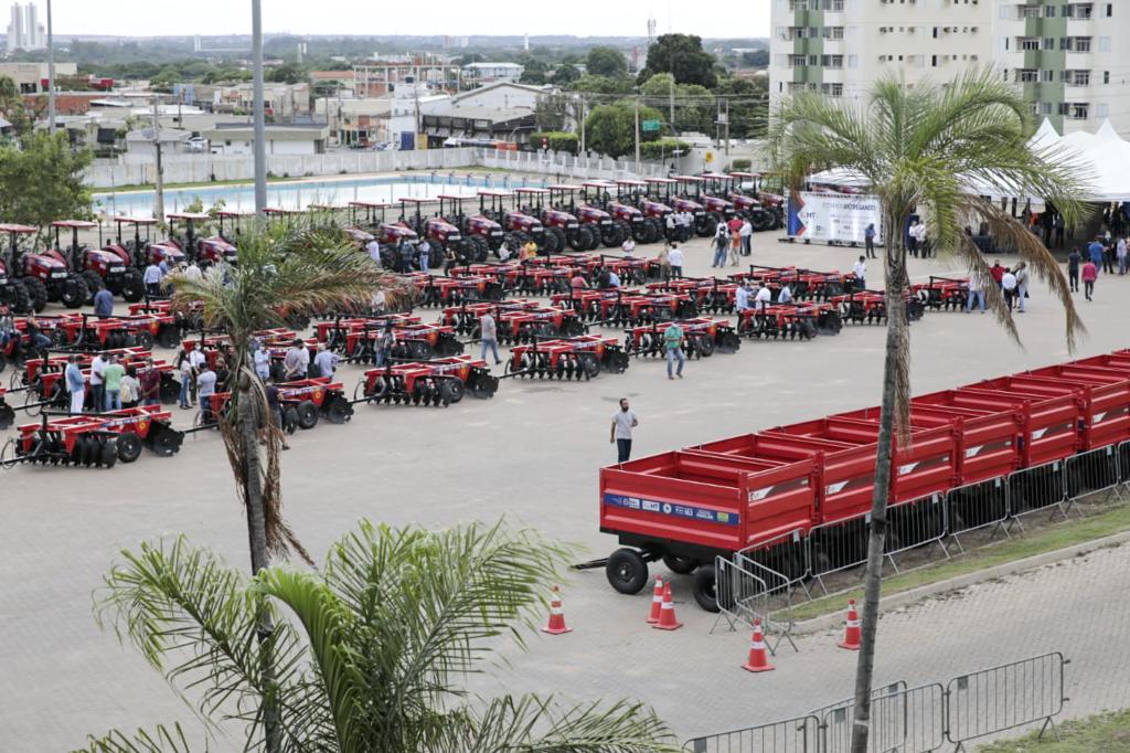Investimento de R$ 9,9 milhões em maquinário e equipamentos contempla pequenos produtores de 83 municípios de MT