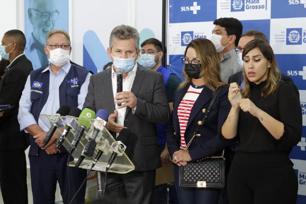 “Esse é o início da recuperação de Mato Grosso na pandemia”, afirma governador