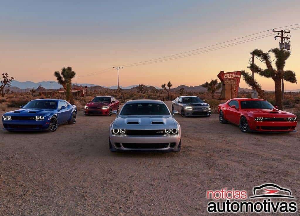 Dodge: Monstruoso V8 Hellcat já está datado sob a Stellantis