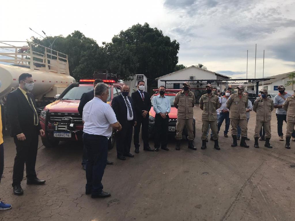 Bombeiros lançam operação integrada de descontaminação em Rondonópolis