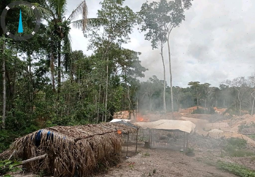 Operação integrada desativa garimpos ilegais em Aripuanã