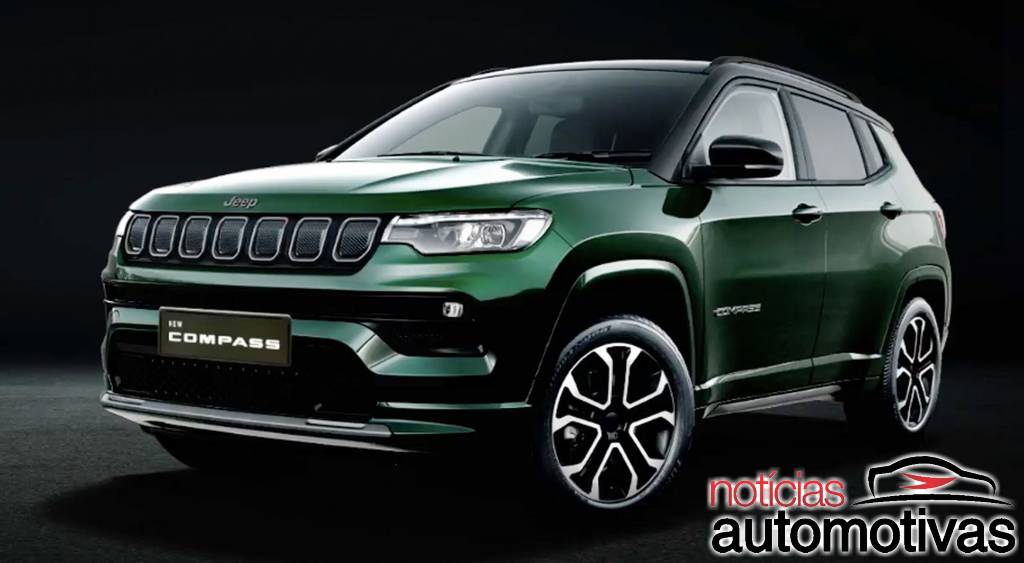 Jeep Compass 2021 com facelift chega à Índia e em breve ao Brasil