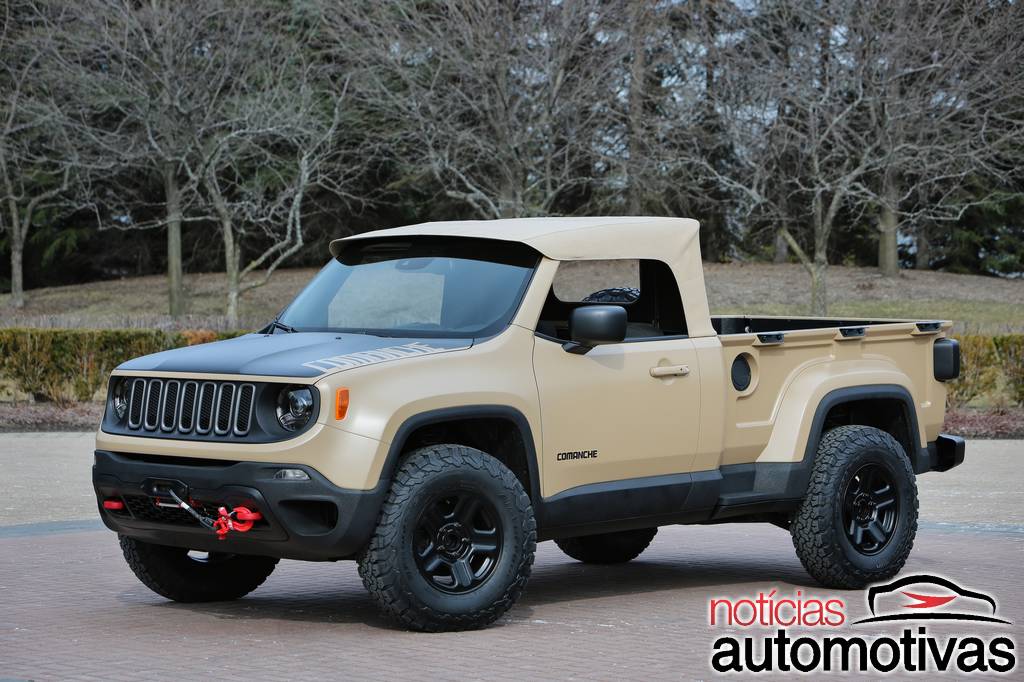 Jeep quer uma equivalente da Fiat Toro, mas sem apelo radical