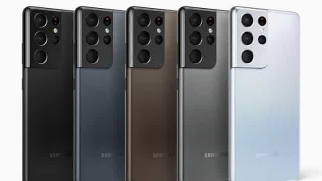 Galaxy S21: foram reveladas todas as cores do top de linha