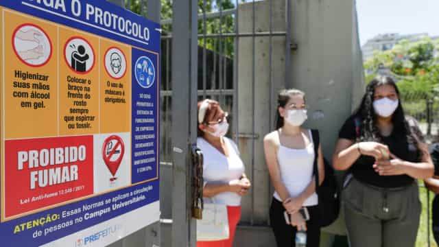 Enem registra 55,3% de abstenção no segundo dia de provas e bate recorde de faltas