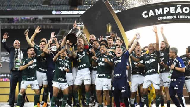 Título da Libertadores vale ao Palmeiras R$ 94 milhões em premiações