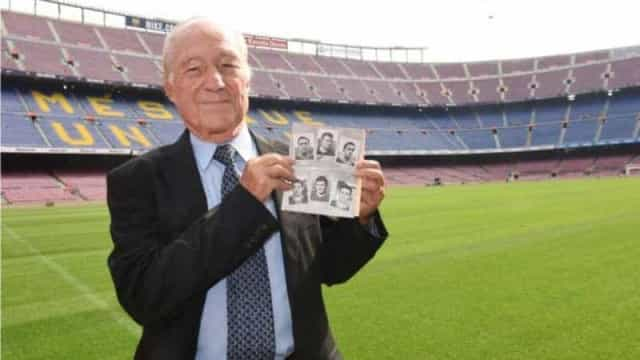 Justo Tejada, ídolo do Barcelona nas décadas de 50 e 60, falece aos 88 anos