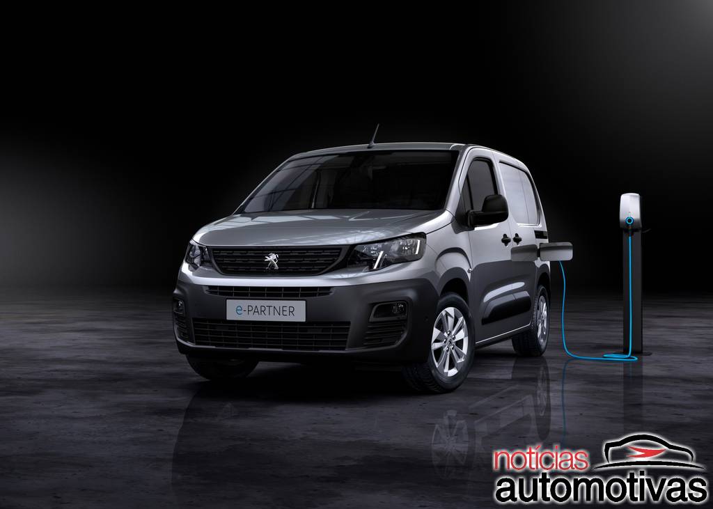 Peugeot e-Partner tem visual sofisticado e 100% elétrico