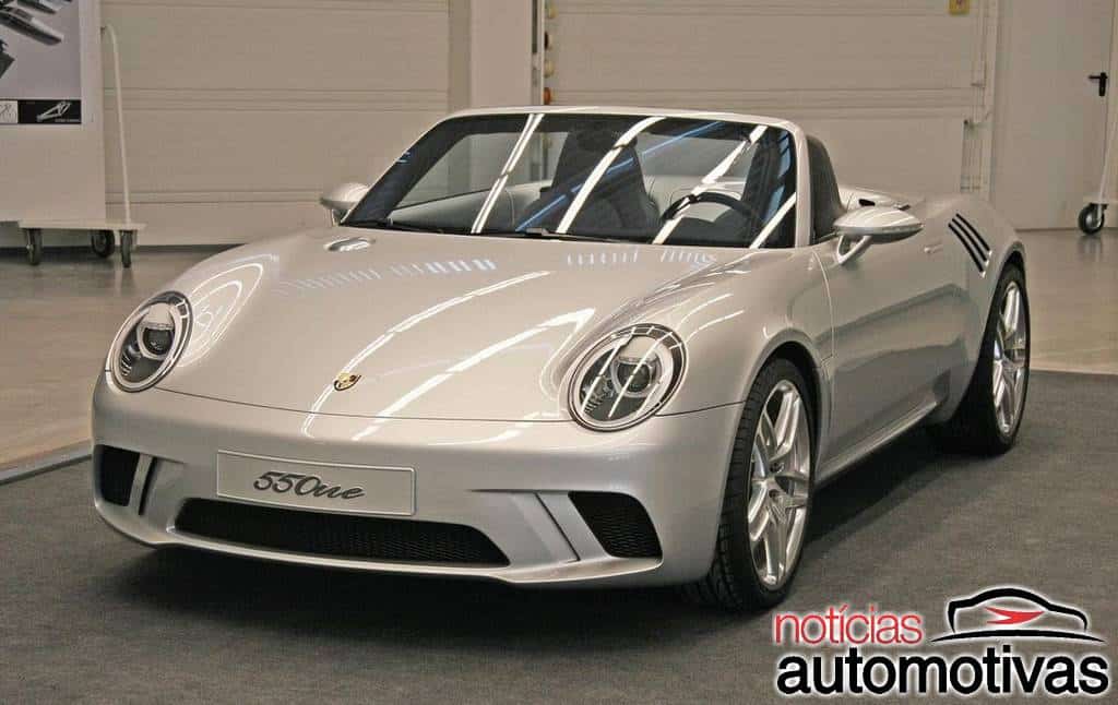 Porsche 550one: revelada proposta de antigo roadster pequeno