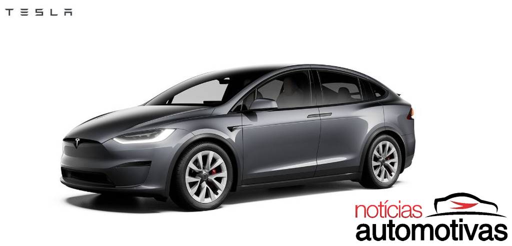 Tesla Model X 2021 também ganha streaming, mas não Plaid+