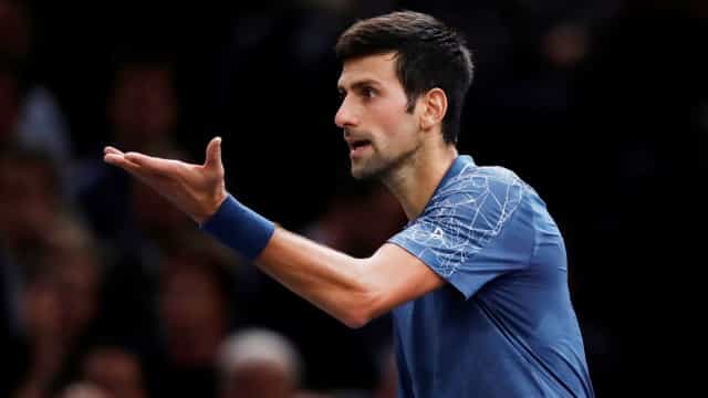 Surpreso, Djokovic diz concordar com Kyrgios sobre vacinação