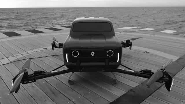 Renault criou ‘concept’ voador de um dos seus carros mais icônicos