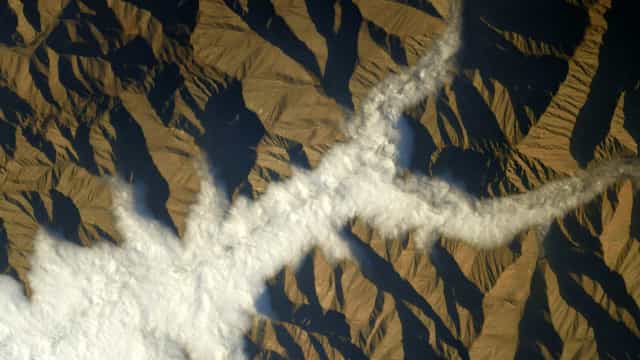 Astronauta compartilha fotografias captadas na Estação Espacial
