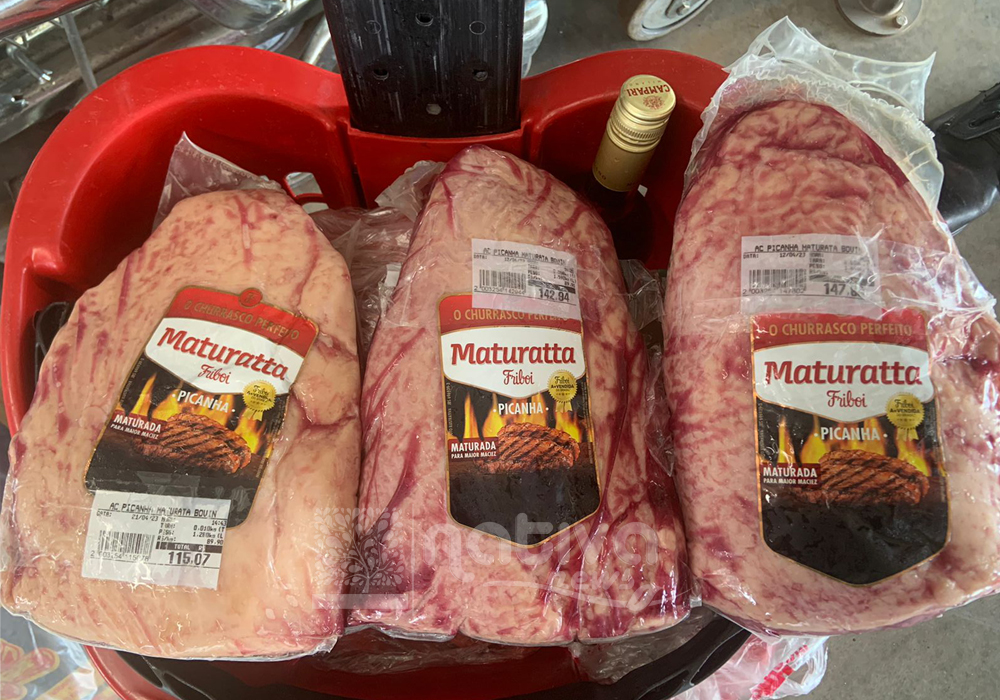 Churrasco Cancelado: Suspeito é preso tentando levar picanha, carvão e bebidas em Alta Floresta