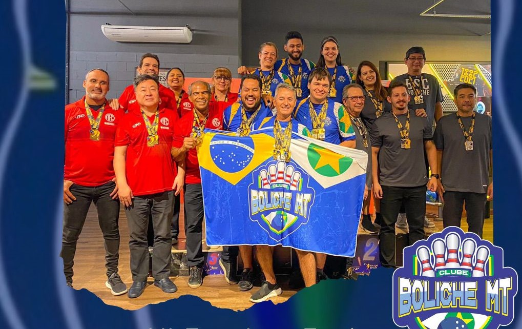 Clube de Mato Grosso ganha título inédito de boliche no Rio de Janeiro