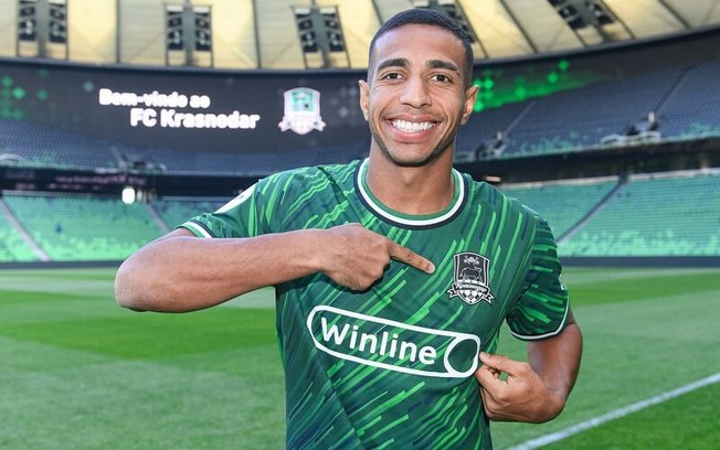 Victor Sá, ex-Botafogo, é apresentado pelo Krasnodar, da Rússia