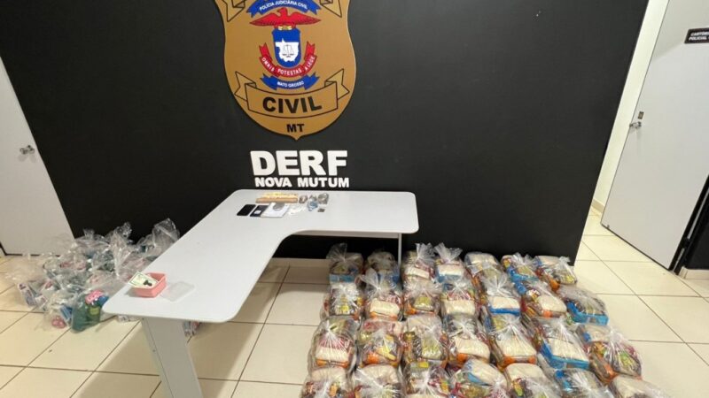 Polícia Civil prende integrantes de facção e fecha ponto de venda de drogas em Nova Mutum