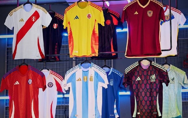 Argentina, México e mais: Adidas lança camisas para a Copa América