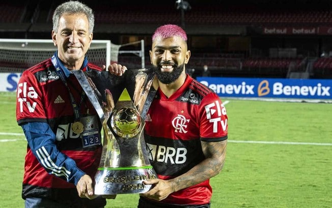 Landim diz que Flamengo não negocia renovação de Gabigol no momento