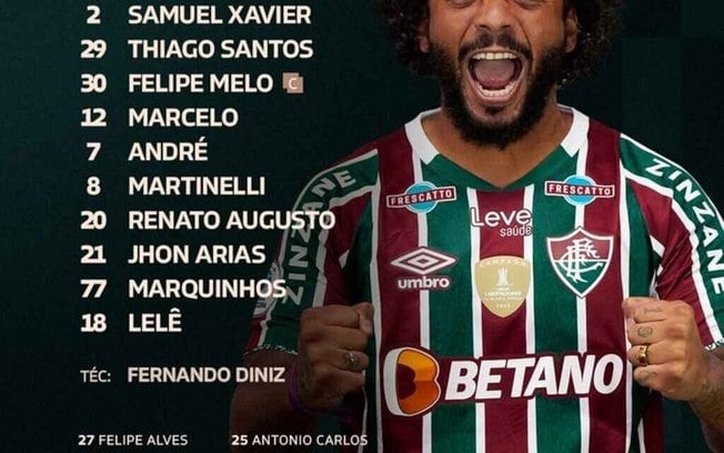 Fluminense escalado para a estreia na Libertadores