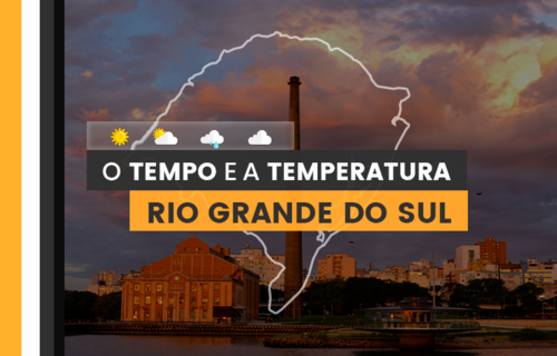 PREVISÃO DO TEMPO: terça-feira (25) com alerta de queda de temperatura no Rio Grande do Sul