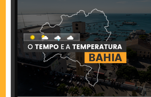 PREVISÃO DO TEMPO: terça-feira (25) com alerta para baixa umidade na Bahia