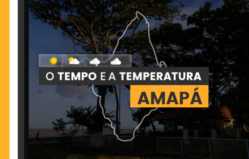 PREVISÃO DO TEMPO: terça-feira (25) com alerta para chuvas no Amapá