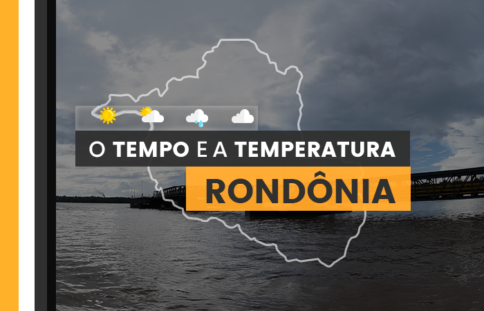 PREVISÃO DO TEMPO: quarta-feira (10) sem chuvas em Rondônia