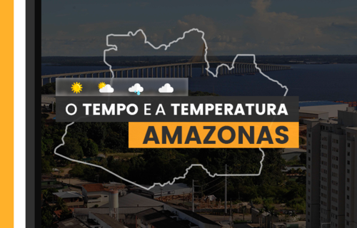 PREVISÃO DO TEMPO: quarta-feira (17) com alerta para chuvas fortes e baixa umidade no Amazonas