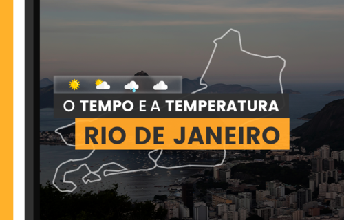 PREVISÃO DO TEMPO: quinta-feira (11) com possibilidade de chuva à tarde no Rio de Janeiro