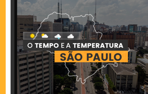 PREVISÃO DO TEMPO: quinta-feira (18) com nevoeiro em São Paulo