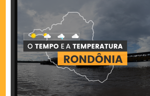 PREVISÃO DO TEMPO: sexta-feira (26) com alerta para baixa umidade em Rondônia