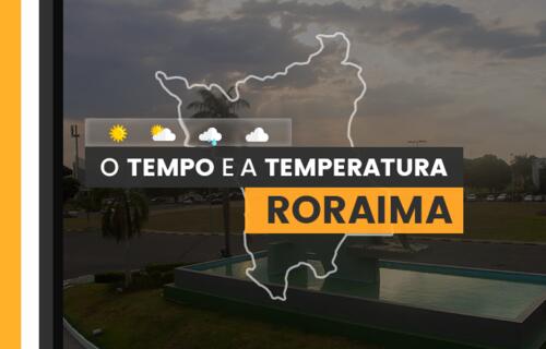 PREVISÃO DO TEMPO: sexta-feira (26) com chuvas fortes em Roraima