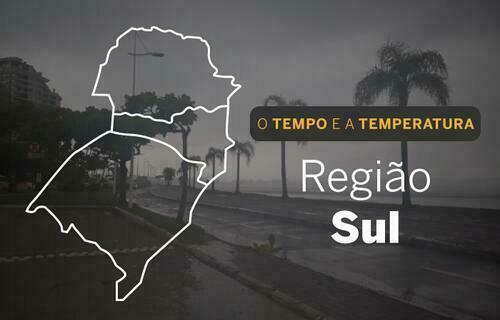 PREVISÃO DO TEMPO: domingo (29) não deve chover no Sul do país