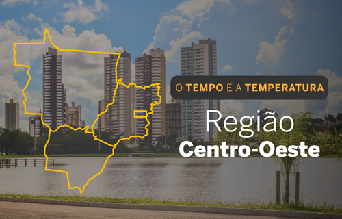 PREVISÃO DO TEMPO: Centro-Oeste com alerta de chuvas intensas neste sábado (26)