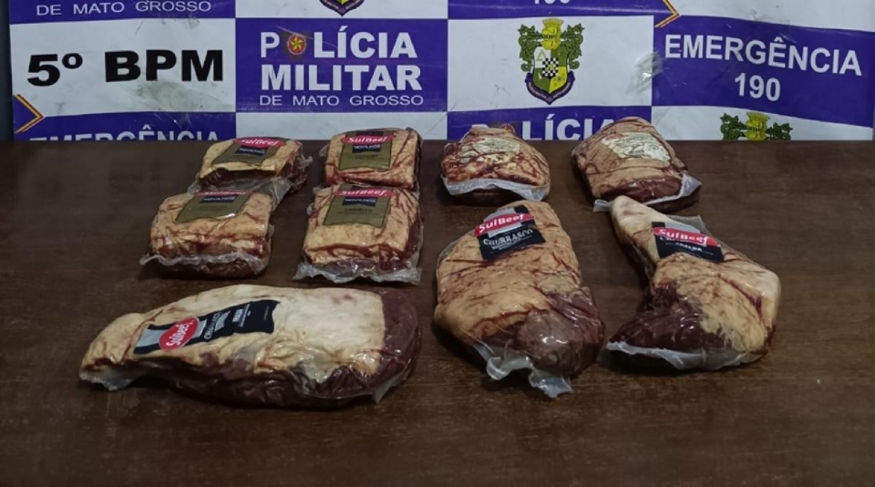 Homem é preso por furtar peças de picanha em Mato Grosso